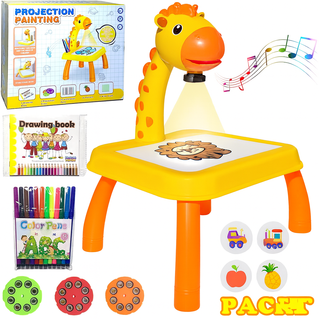 Projection Painting For Kids