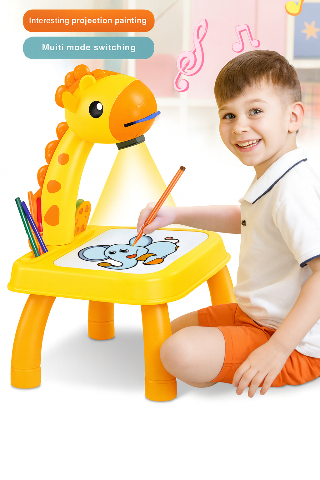 Projection Painting For Kids