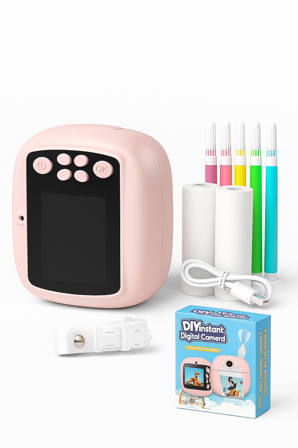 Instant Printing Kids Camera